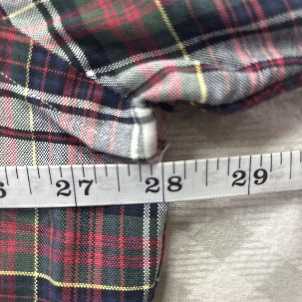 Vintage Polo Ralph Lauren Shirt Men’s Sz XXL Tartan Plaid Button Up 100% Cotton - Picture 7 of 8